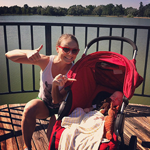 Started with a morning walk and impromptu breakfast picnic with Kelly at Wash Park