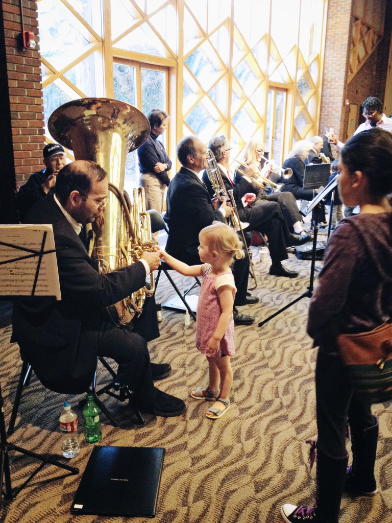 Really liking the buttons on the tuba!